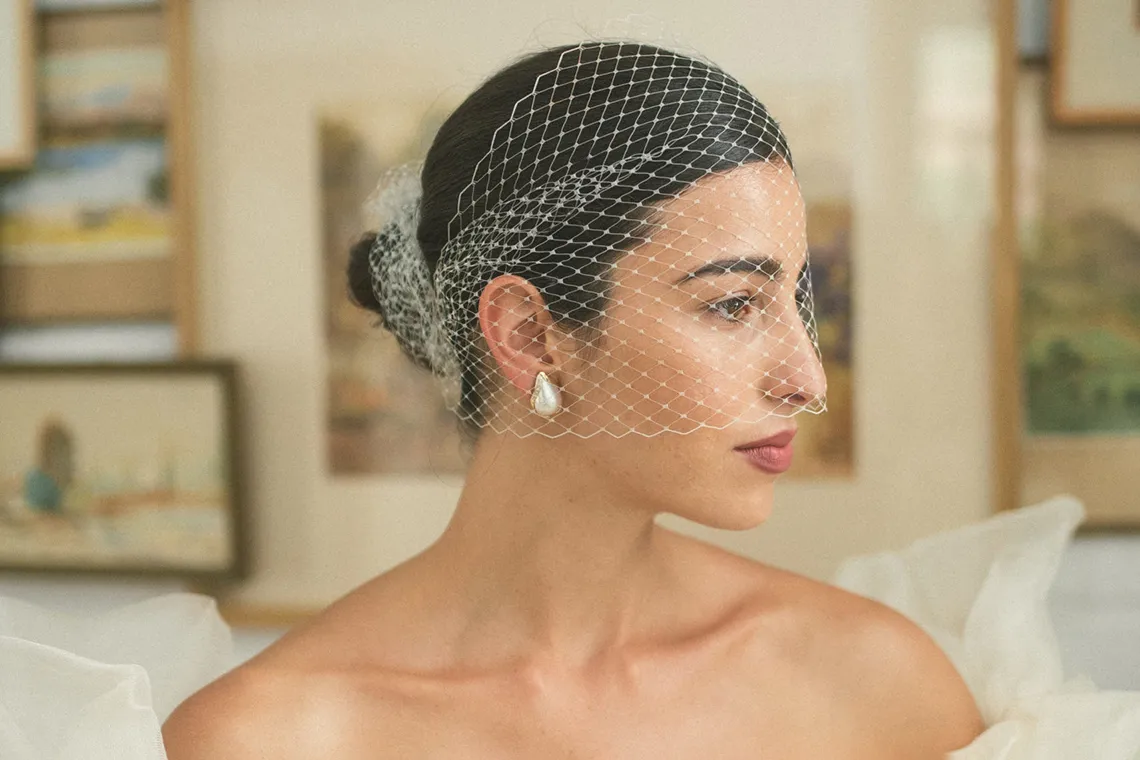 10 Chic Birdcage & Blusher Veils